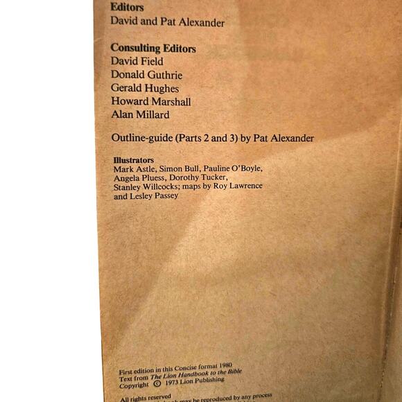 Eerdmans Concise Bible Handbook 1980 by William B. Eerdmans Publishing Company - Picture 4 of 6